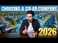 How To Choose A Solar Company To Work For In 2026