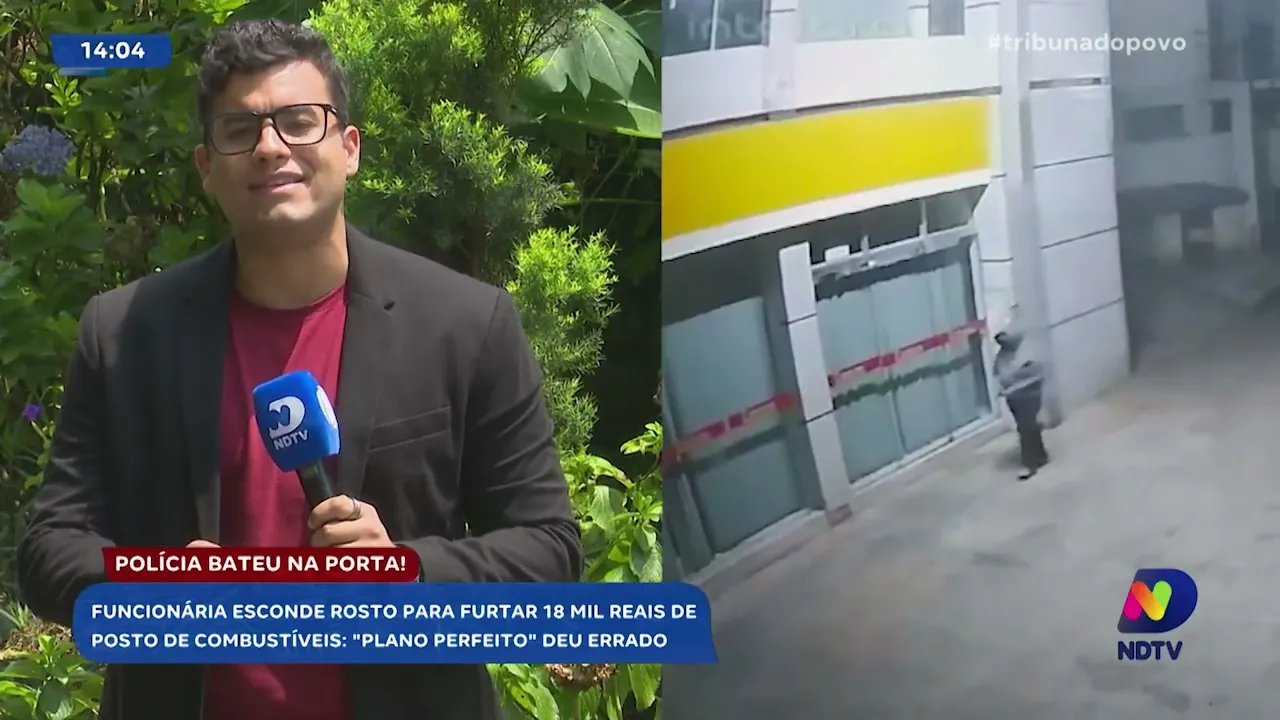 Mulher suspeita de levar 18 mil reais de posto de combustíveis no planalto norte é detida