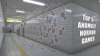 top 5 anomaly horror games