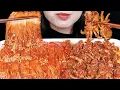 Download Lagu ASMR CEKER MERCON TANPA TULANG + JAMUR ENOKI PEDAS SAUS GOCHUJANG 🔥🔥