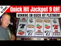 Quick Hit Platinum Jackpot - Slot Machine Live Play