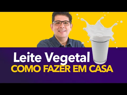 Download MP3 Como fazer leite vegetal de Amêndoas ou Coco em casa | Dr Juliano Teles