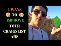 HOW TO MAKE EFFECTIVE CRAIGSLIST ADS