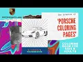 Porsche Coloring Pages Draw a Porsche 911 for coloring book Illustrate a Porsche for coloring page