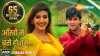 aankhon mein base ho tum takkar sunil shetty sonali bendre alka yagnik 90s romantic songs