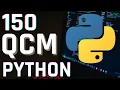 150 QCM Python - Test complet pour tous les niveaux