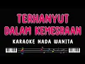 Download Lagu TERHANYUT DALAM KEMESRAAN - Karaoke Nada Wanita [ IKKE NURJANAH ]