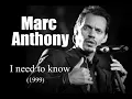 Download Lagu Marc Anthony – I need to know (1999)