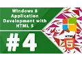 Windows 8 application development with HTML5 - Part 4