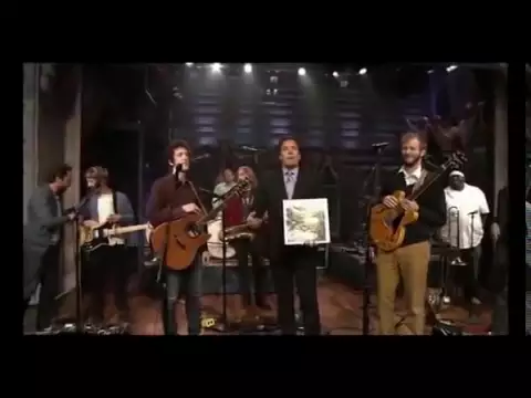 Download MP3 Bon Iver - Holocene performed on the Jimmy Fallon Show (full video)