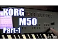 Download Lagu KORG M50 #1 Demo\u0026Review [English Captions]