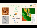 Land Cover Classification Using Python Remote Sensing Data and Machine Learning