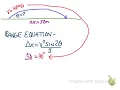 using range equation to find angle