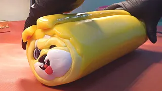 ظريف جد ا دقيق صنع حلوى شكل جرو مصنوع يدوي ا متجر الحلوى الكورية 