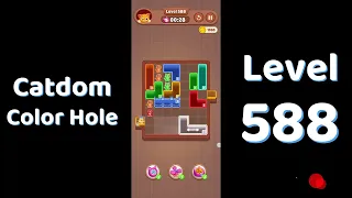 Catdom Color Hole Level 588 Screenshot