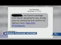 Receive a text message about a pending package Don t click the link s say