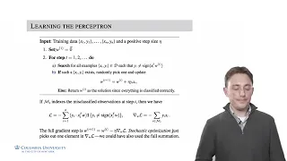 5 10 Perceptron Algorithm Machine Learning