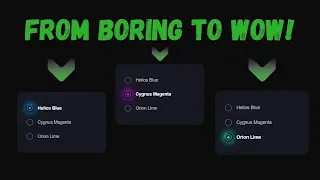 CSS Magic Radio Buttons That Move
