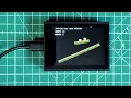 JARU Physics Engine Demo on an ESP32-S3 Real-time 2D physics on a microcontroller