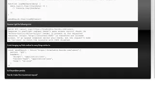 Fetch API cannot load cors