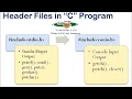 Lecture 5 17 First C Program - Header File The C Preprocessor English Lecture