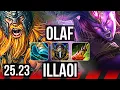 OLAF vs ILLAOI TOP KR Grandmaster 25 23