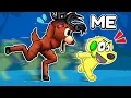 Download Lagu Escaping the DEER MONSTER with +1 Speed Every Second!