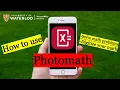 How to use Photomath