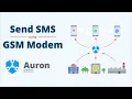 Auron SMS Server - Send SMS using a GSM modem
