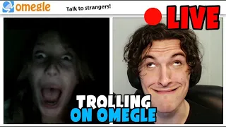TROLLING ON OMEGLE LIVE! @Bosnov