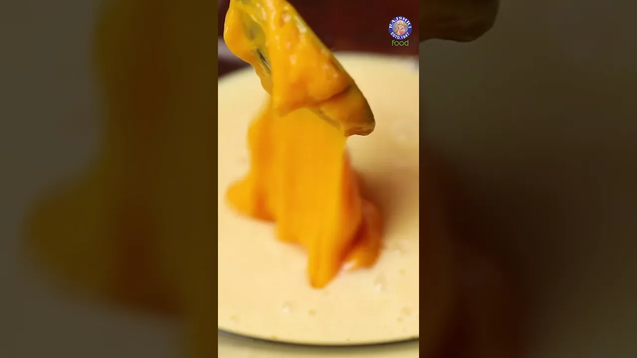 Mango Custard Recipe   Quick Mango Dessert #shorts