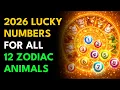 The Luckiest Numbers Of The 12 Chinese Zodiac Signs In 2026