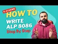 How to write Assembly Language Program Step By Step Microprocessor 8086 K Scheme Diploma