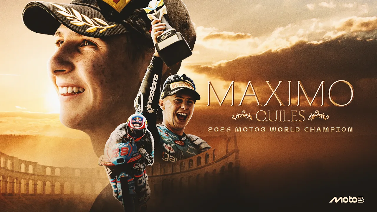 Maximo Quiles: 2026 Moto3 World Champion 🏆