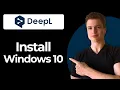 How To Install DeepL On Windows 10 Step-by-step