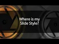 Photopia Tutorial - Where is my Style