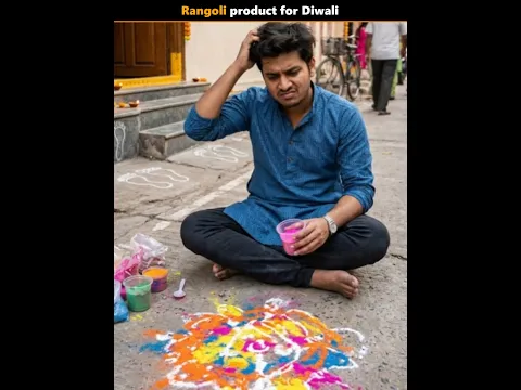 Rangoli product for Diwali #diwali #rangoli #viralvideos