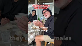 Shinshu Salmon with Beverly Hills Ninja #JapanJourney #FreshwaterSalmon #BlueZoneBook