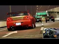 Lagu STREET RACING - 680HP Skyline GT-R R34 | Wheelcam Assetto Corsa Gameplay