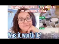 Auction Ninja Online Auction Haul VINTAGE STONEWARE for 2 CUTGLASS CRYSTAL and MORE