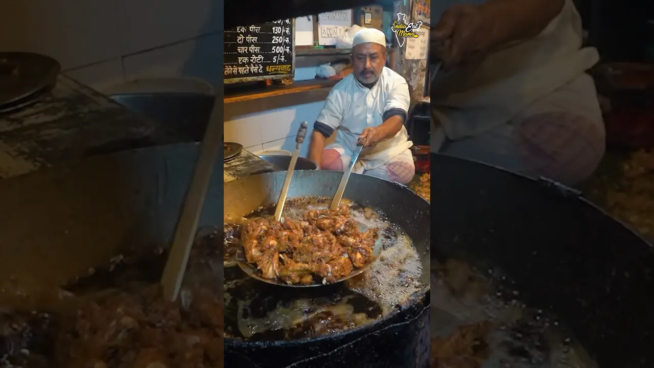 Daryaganj ke Famous Chacha Ji Ka Kfc Wala Chicken Fry Rs. 120/- Only #delhifood #shorts