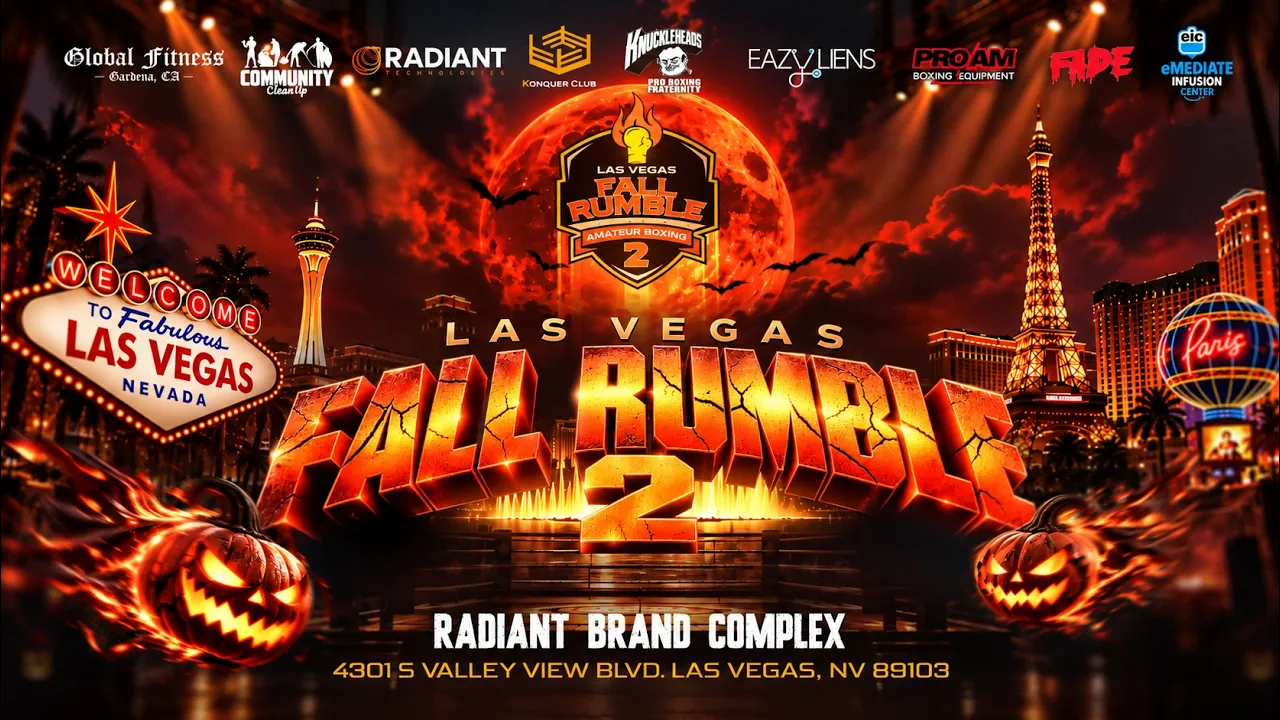 🔴 LIVE: Las Vegas Fall Rumble 2 🥊 | Amateur Boxing Fight Night at RBC 2026-10-18 04:59