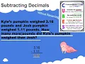 Decimal Word Problems Addition and Subtraction