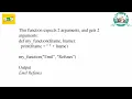Dr S P SARANYA ASSIST PRO COMM CA DRSNSRCAS SNS INSTITUTIONS VARIOUS TYPES OF ARGUMENTS IN PYTHON