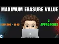 Maximum Erasure Value 2 Approaches Leetcode 1695 codestorywithMIK