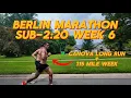 Canova Long Run Nasty VO2 Session Berlin Marathon Sub-2 20 Week 6