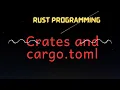 003 Adding dependencies to cargo toml from crates io