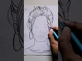 Download Lagu Easiest way to Draw Eyes, Nose and Lips on a face 👀 #shorts #easy
