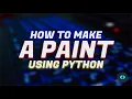 Paint application using Python 3