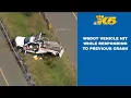 WSDOT vehicle hit on NB I-405 near SR 527